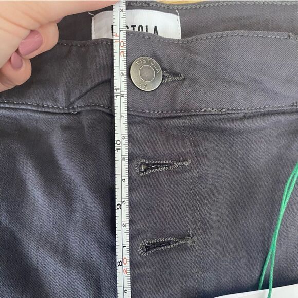 Pistola Hailey High Rise Button Front Cargo Short - Picture 11 of 13